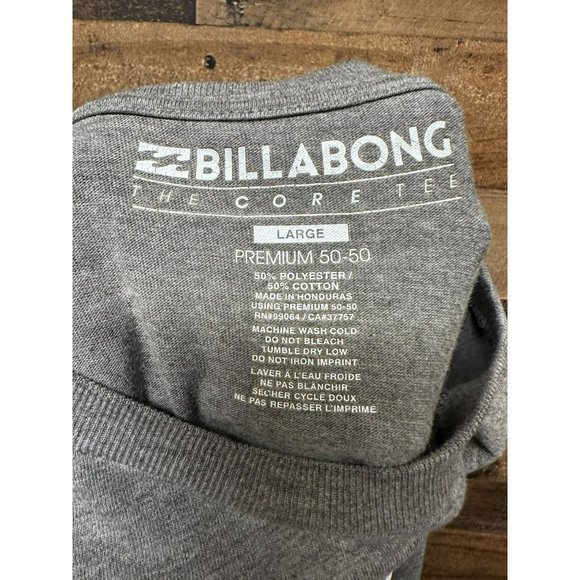 Billabong The Core Men's T-Shirt Size Large - Picture 2 of 3